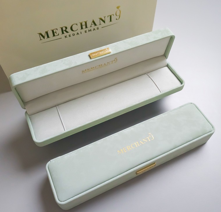 Merchant9 Rantai Tangan Double Kendi Love Gantung L:0.5CM