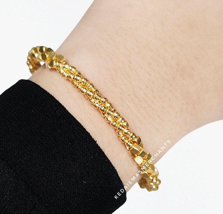 Merchant9 Gelang Tocang Mura Mosaic Candy Dimensi L:0.5CM