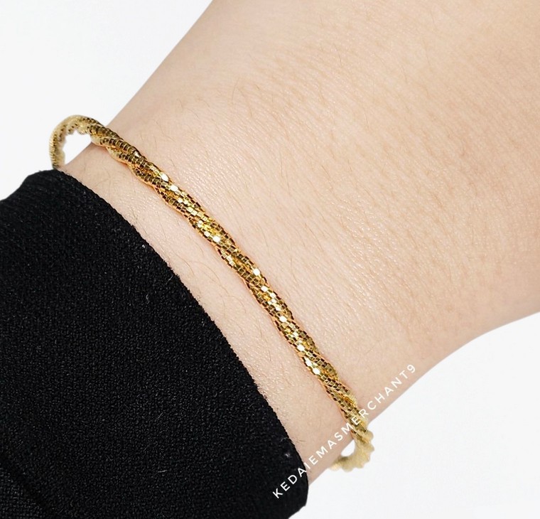 Merchant9 Gelang Ekor Kucing L:0.35CM