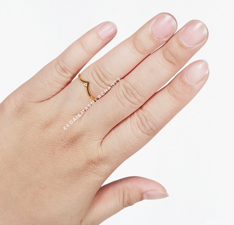 Merchant9 Cincin Emas LAURA Lvisa Caelyn Permata