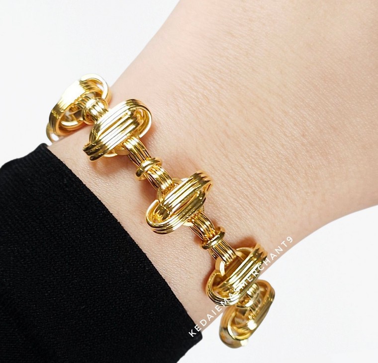 Merchant9 Rantai Tangan LAURA Sauh Infinity Knot L:1.4CM