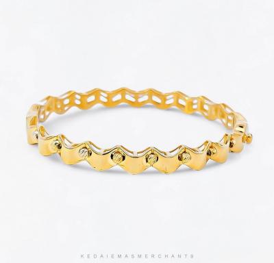 Merchant9 Gelang Wave Boba Arrow Double L:0.6CM