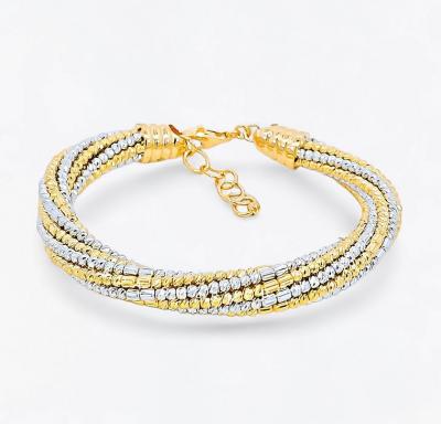 Merchant9 Gelang Cavo Twist Bebola Italian Bamboo Chrome L:0.5CM