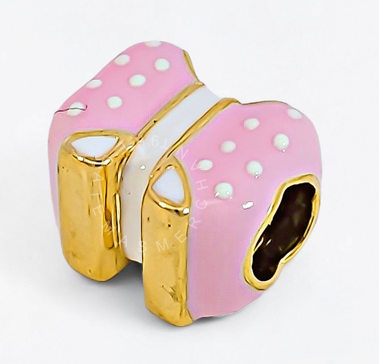 Merchant9 Beads Gift Box Pink White L:1.2CM