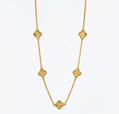 Merchant9 Rantai Leher Sauh VC Full Gold - 5 VC