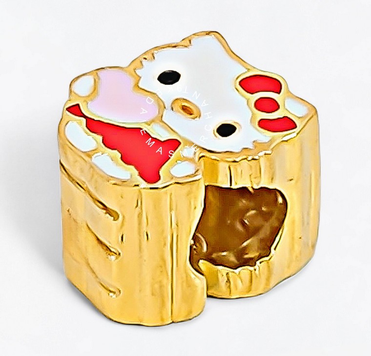 Merchant9 Beads Hello Kitty Pink Red White Love