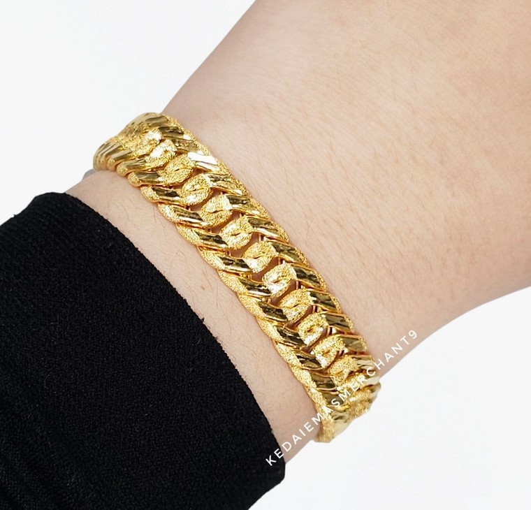 Merchant9 Rantai Tangan Kait 2 Pasir L:1.3CM