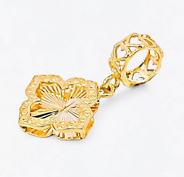 Merchant9 Charm Fleur Stripe L:1.2CM