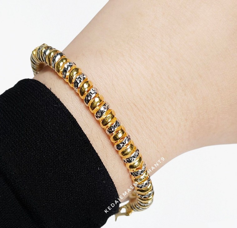 Merchant9 Gelang Fusilli 2C L:0.5CM