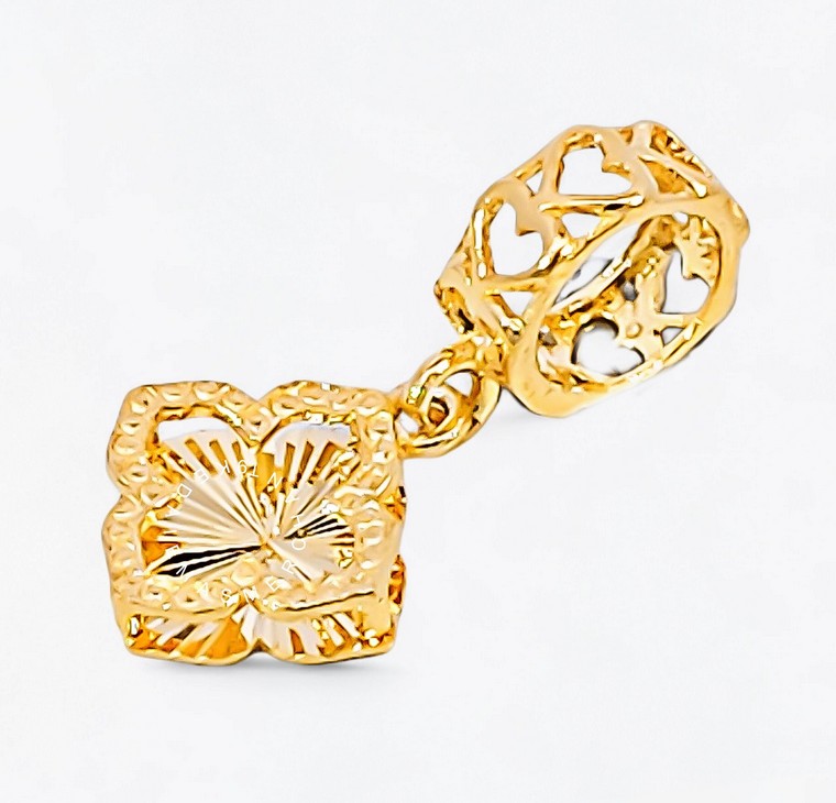 Merchant9 Charm Fleur Stripe L:0.8CM
