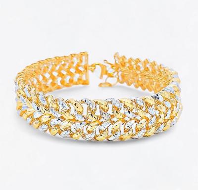 Merchant9 Rantai Tangan Gajah Kerawang Chrome Double Layer 2C L:1.6CM