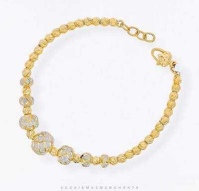 Merchant9 Rantai Tangan Choker Candy Nonagon 2C L:0.9CM