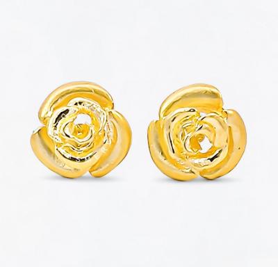 Merchant9 Subang Paku Bunga Rose Matte