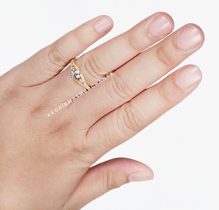 Merchant9 Cincin Emas Permata 6799