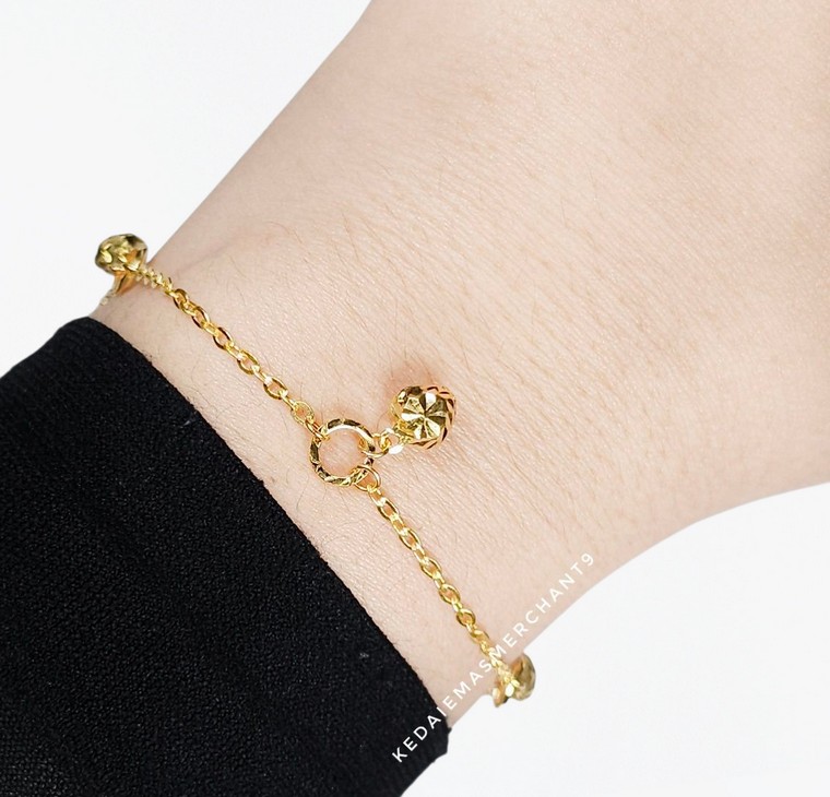Merchant9 Rantai Tangan Polo Gantung Love
