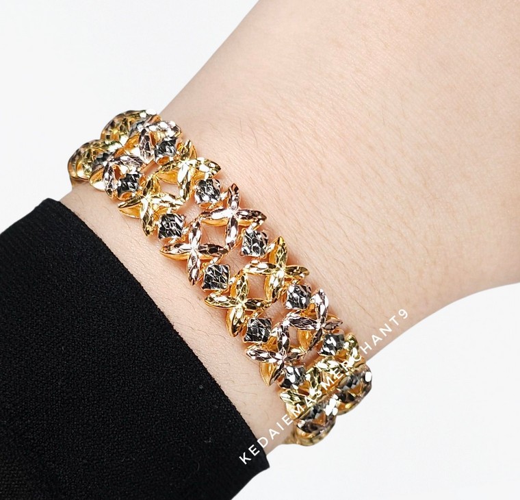 Merchant9 Rantai Tangan Bunga Tanjung 2L 3C L:1.5CM