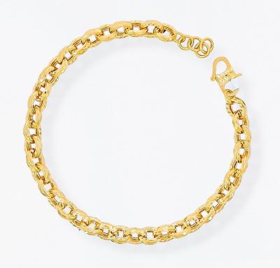 Merchant9 Rantai Tangan Sauh Oval Dimensi L:0.5CM