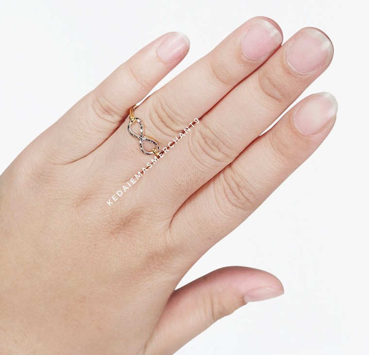 Merchant9 Cincin Emas Infinity 2C