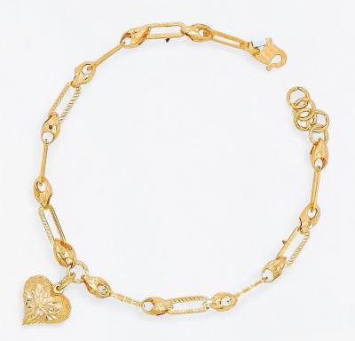 Merchant9 Rantai Tangan Choker Siput Paperclip Love I L:0.35CM