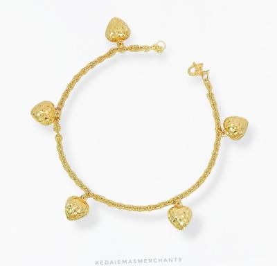 Merchant9 Rantai Tangan Polo Gantung Love L:0.25CM