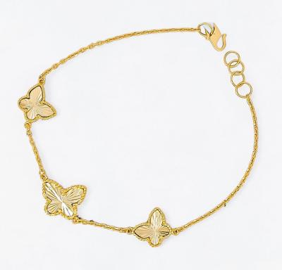 Merchant9 Rantai Tangan Sauh Butterfly Dimensi 3 L:1.2CM