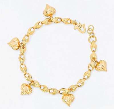 Merchant9 Rantai Tangan Siput Gantung Love L:0.35CM
