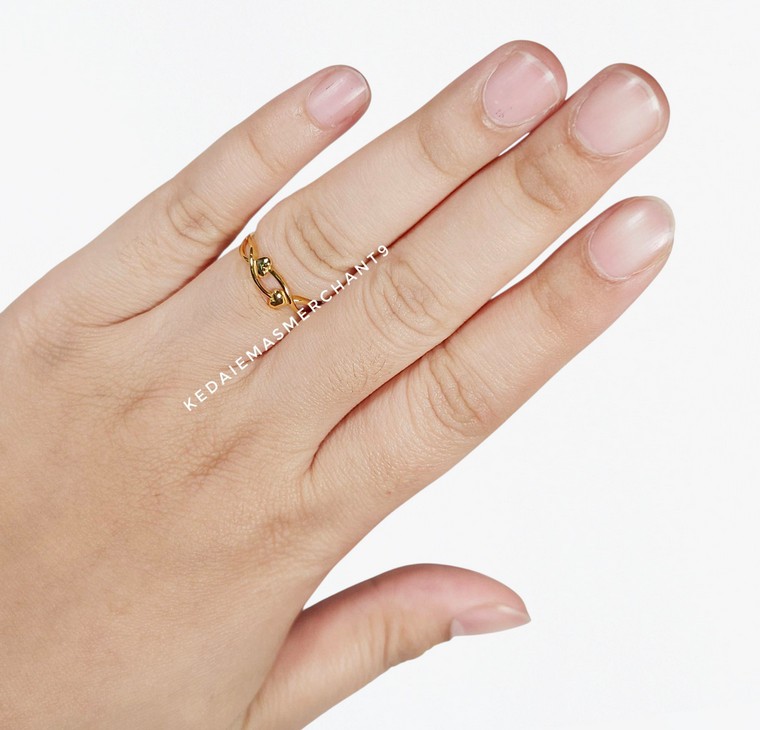 Merchant9 Cincin Emas Love Tocang