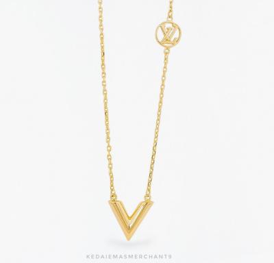 Merchant9 Rantai Leher Sauh Choker V LOUV