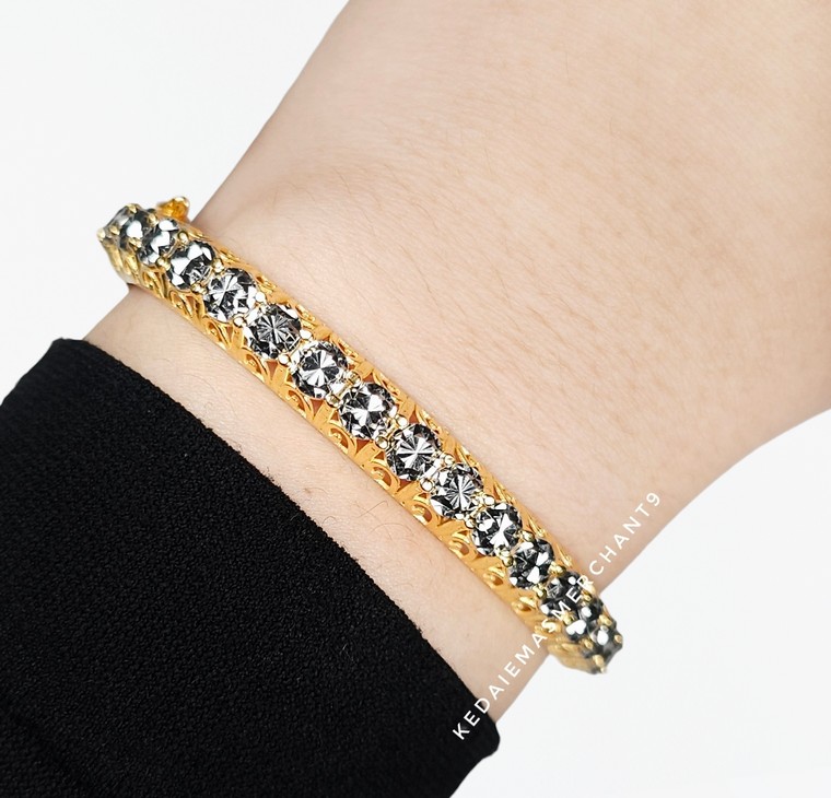 Merchant9 Gelang Louise Diamond Cut L:0.7CM