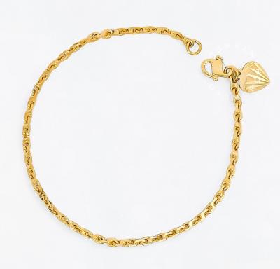 Merchant9 Rantai Tangan Sauh Polish L:0.3CM