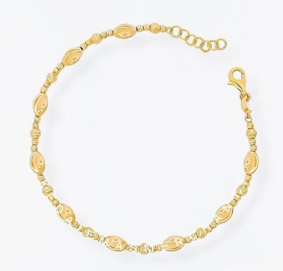 Merchant9 Rantai Tangan Candy Dimensi Cek Mek Cat Eye L:0.3CM