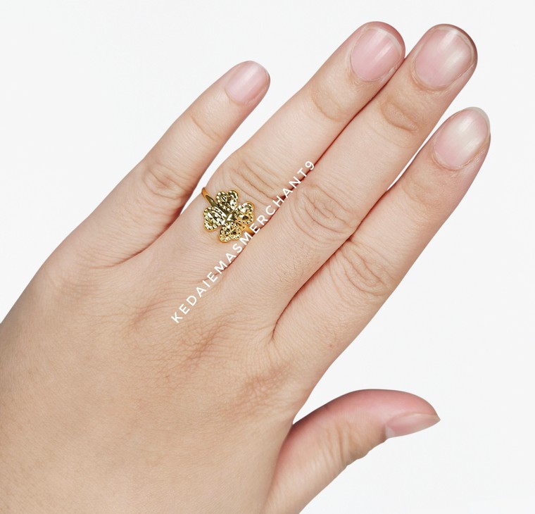 Merchant9 Cincin Emas VC Dimensi Dot L:1.2CM