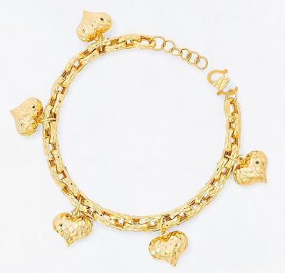 Merchant9 Rantai Tangan Sauh Dimensi Gantung Love L:0.6CM