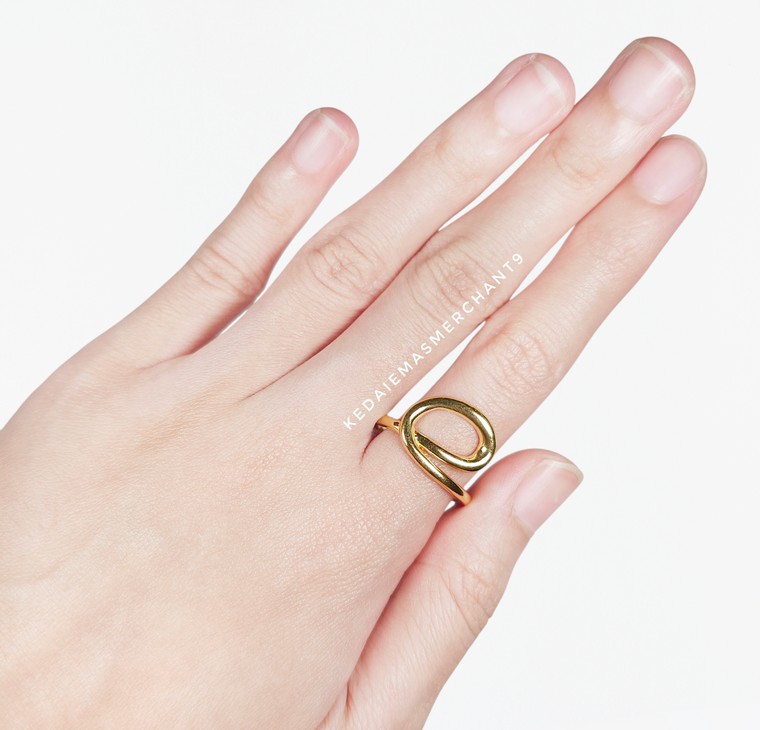 Merchant9 Cincin Emas Knot Polish L:1.3CM