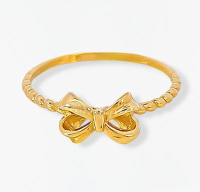 Merchant9 Cincin Emas Ribbon Boba L:0.55CM