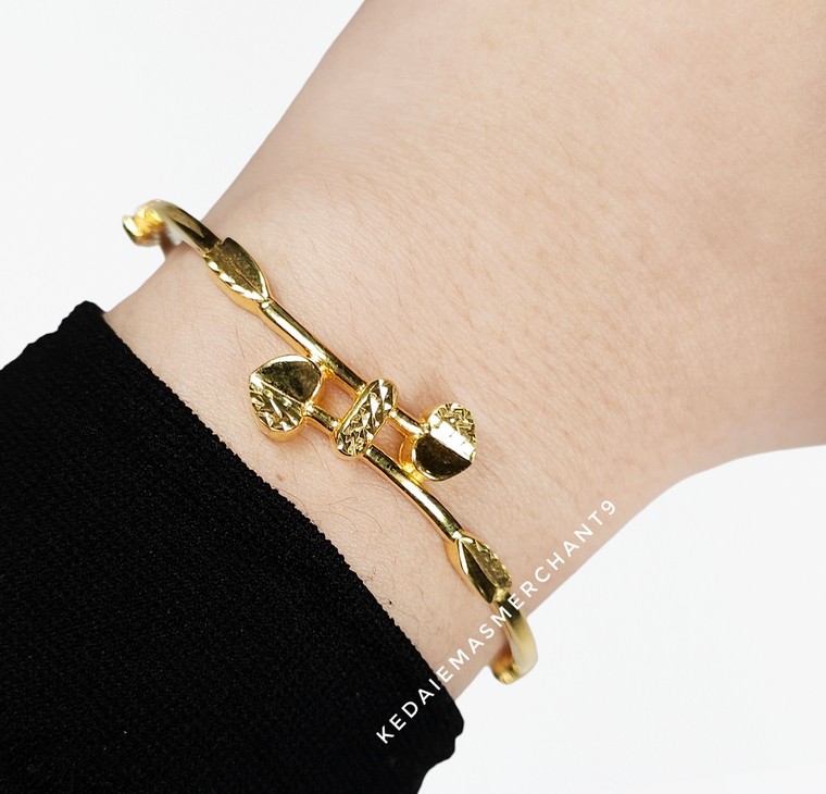 Merchant9 Gelang Oval Arrow Love L:1.1CM