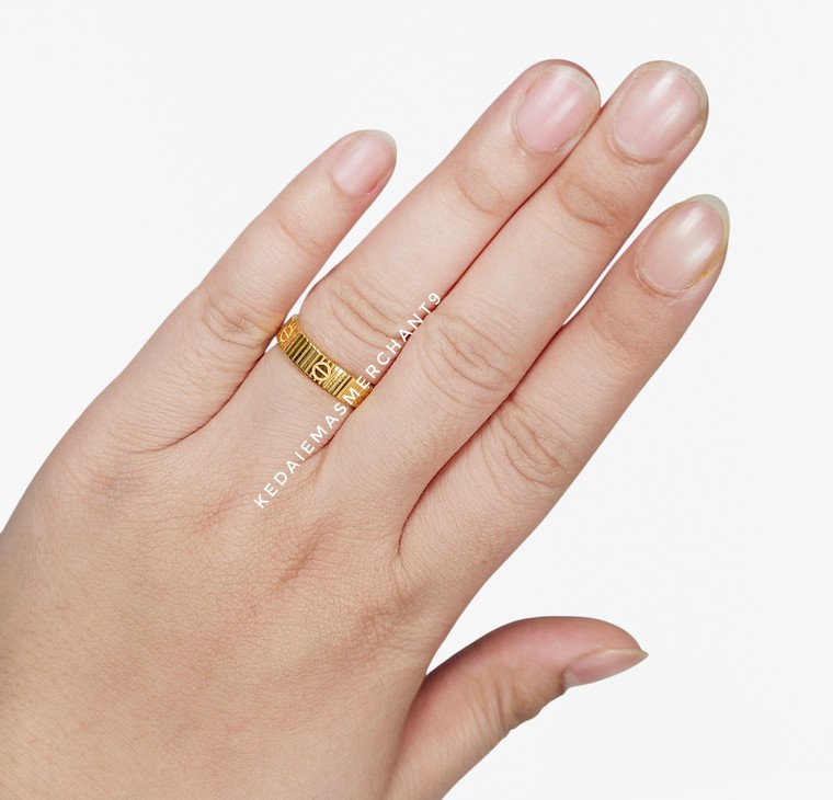 Merchant9 Cincin Emas Ctier Monte L:0.4CM