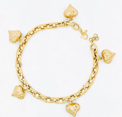 Merchant9 Rantai Tangan Sauh Dimensi Gantung Love L:0.5CM