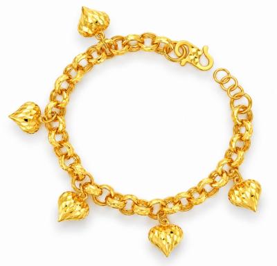 Merchant9 Rantai Tangan Kendi Dimensi Gantung Love L:0.6CM