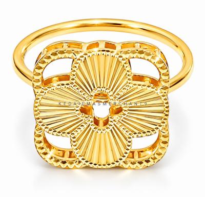 Merchant9 Cincin Emas Fleur L:1.5CM