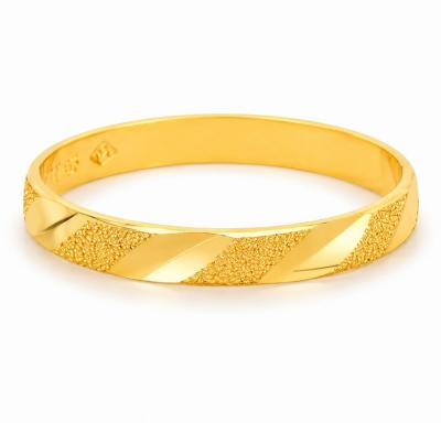 Merchant9 Cincin Emas Belah Rotan Leaf Pasir Padu L:0:25CM