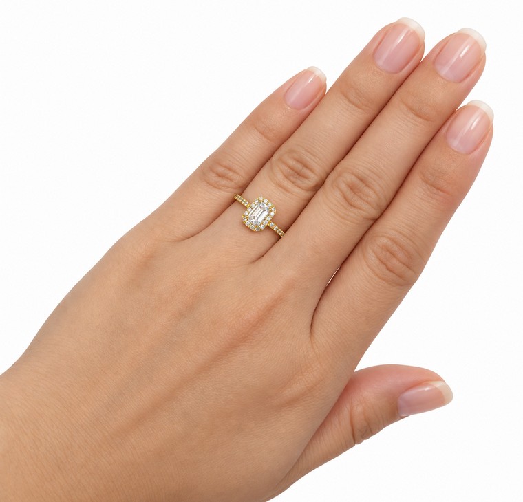 Merchant9 Cincin Emas Permata Cera BR9039