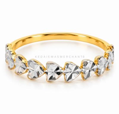 Merchant9 Cincin Emas LOUISE Love Diamond Cut 2C L:0.4CM