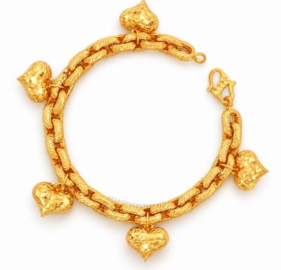 Merchant9 Rantai Tangan Sauh Dimensi Gantung Love L:0.6CM