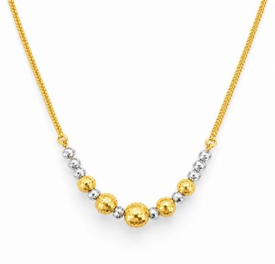 Merchant9 Rantai Leher Mesin Box Choker Bola Planet 2C L:0.1CM