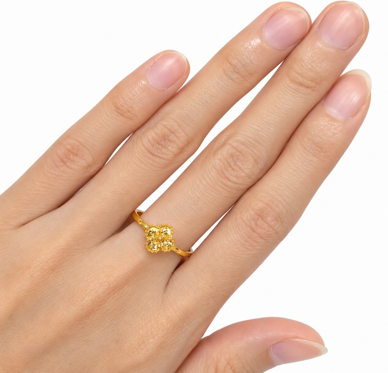 Merchant9 Cincin Emas VC Leona L:0.8CM