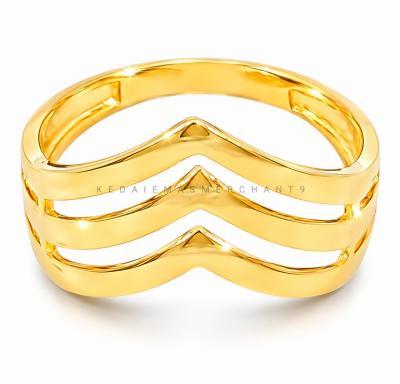 Merchant9 Cincin Emas Lvisa Aurora 3 Layer