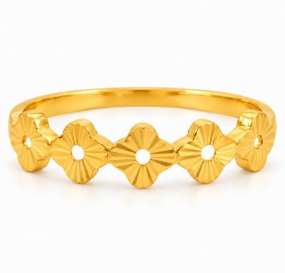 Merchant9 Cincin Emas VC Stripes L:0.45CM