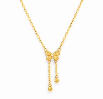 Merchant9 Rantai Leher Choker Polo Ribbon