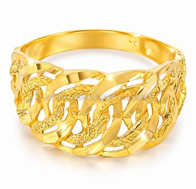 Merchant9 Cincin Emas Kait Pasir L:1CM